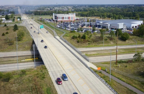 Allen Road over Illinois Route 6 _ Peoria, Illinois