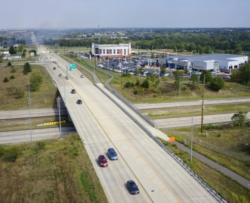 Allen Road over Illinois Route 6 _ Peoria, Illinois